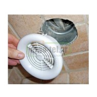 Εξαεριστήρας μπάνιου Φ120mm 16W σειρά OK01 230V 150 m³/h 47dB