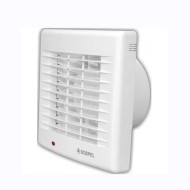 Εξαεριστήρας μπάνιου POLO Φ100 15W με αυτόματες περσίδες & χρονοκαθυστέρηση 230V 40dB