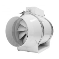 Βιομηχανικός εξαεριστήρας αεραγωγών TURBO Φ100 43W 230V 2500rpm 180m³/h 48dB ενδιάμεσος