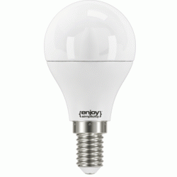 Λάμπα led σφαιρική Φ45 E14 7.2W 230V 2700k θερμό λευκό φως δέσμης 220° 806lumen