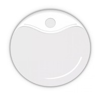 LED φωτιστικό νυκτός 0.3W θερμό λευκό φως 3000k 8lm με φωτοκύτταρο μη στεγανό IP20