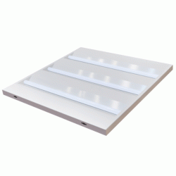Led panel φωτιστικό τετράγωνο GrilLED 598x598mm χωνευτό 30W 4000k ενδιάμεσο λευκό φως 2000lm