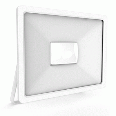 Προβολέας λευκός Enjoy 50W 230V 3000k θερμό λευκό φως 4500lm δέσμης 120° στεγανός IP65