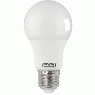 Λάμπα led αχλάδι Ε27 6W 12V DC 6500k ψυχρό φως δέσμης 200° 470 lumen 15000h