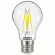 Λάμπα led filament A60-4 αχλάδι Ε27 7,2W 230V 2700k θερμό φως δέσμης 320° enjoy simplicity 20000h