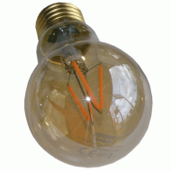 Λάμπα led filament A60-4 αχλάδι μελί Ε27 4W 230V <2000k θερμό φως δέσμης 320° enjoy simplicity Λάμπα led filament A60-4 αχλάδι μελί Ε27 4W 230V <2000k θερμό φως δέσμης 320° enjoy simplicity