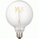 Λάμπα led filament G95-6 Globe Ε27 5W 230V 2700k θερμό λευκό φως δέσμης 280°