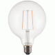 Λάμπα led filament G125-2 Globe Ε27 2.5W 230V 2700k θερμό λευκό φως δέσμης 280° ντιμαριζόμενη