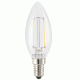 Λάμπα led filament B35-2 κεράκι Ε14 2W 230V 2700k θερμό λευκό φως δέσμης 280° ντιμαριζόμενη Λάμπα led filament B35-2 κεράκι Ε14 2W 230V 2700k θερμό λευκό φως δέσμης 280° ντιμαριζόμενη