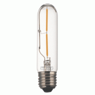 Λάμπα led filament T30-2 σωλήνας Ε27 2W 230V 2700k θερμό λευκό φως δέσμης 280°