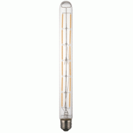 Λάμπα led filament T30-12 σωλήνας Ε27 8W 230V 2700k θερμό λευκό φως δέσμης 280° ντιμαριζόμενη