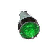 Ενδεικτικό βιδωτό πράσινο Φ12mm 230V με κλέμμα & ροδέλα Ενδεικτικό βιδωτό πράσινο Φ12mm 230V με κλέμμα & ροδέλα
