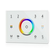 Χειριστήριο Dmx master/rf χωνευτό "t15(it)'' μονόχρωνο/cct/rgb/rgbw/rgb+cct 100-240VAC με 4 διαδρομές Χειριστήριο Dmx master/rf χωνευτό "t15(it)'' μονόχρωνο/cct/rgb/rgbw/rgb+cct 100-240VAC με 4 διαδρομές
