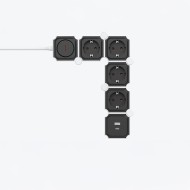 Πολύπριζο 4 Θέσεων με 2 USB (Type A & Type C) Σπαστό με Διακόπτη & Καλώδιο 2m 3x1.5mm² 16A Πολύπριζο 4 Θέσεων με 2 USB (Type A & Type C) Σπαστό με Διακόπτη & Καλώδιο 2m 3x1.5mm² 16A