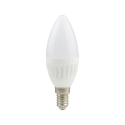 Λάμπα led κερί Ε14 7,1W 4000K ενδιάμεσο χρώμα φωτός 1000lm με κεραμική βάση "pro" 175-265V