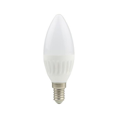 Λάμπα led κερί Ε14 7,1W 4000K ενδιάμεσο χρώμα φωτός 1000lm με κεραμική βάση "pro" 175-265V