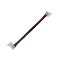 Ενωτικός σύνδεσμος με καλώδιο για smd rgbw led ταινίες 10mm με τάση τροφοδοσίας 0-24V Ενωτικός σύνδεσμος με καλώδιο για smd rgbw led ταινίες 10mm με τάση τροφοδοσίας 0-24V