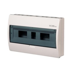 Πίνακας εξωτερικός πλαστικός ELEGANΤ 1x18 (pe+n) IP40 400V με πόρτα Πίνακας εξωτερικός πλαστικός ELEGANΤ 1x18 (pe+n) IP40 400V με πόρτα