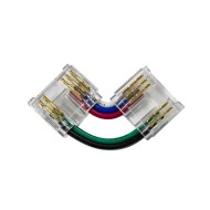 Ενωτική γωνία για ταινία led cob rgbw 12mm Ενωτική γωνία για ταινία led cob rgbw 12mm