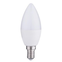 Λάμπα LED κεράκι FROST E14 175-265V 2,9W 3000k θερμό χρώμα φωτός 470lm IP20 με γωνία δέσμης 200°