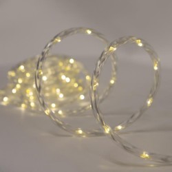 Φωτοσωλήνα smd led θερμό λευκό φως 6m μονοκάναλη με ηλιακό πάνελ και αισθητήρα φωτός προέκταση παροχής 2m ip44