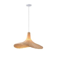 Φωτιστικό κρεμαστό φυσικό χρώμα BAMBOO 1xE27 max 40W 520x435x270mm ARTE ILLUMINA VISOR