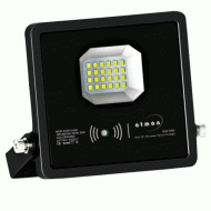 Προβολέας led smd super slim 50W 230V 6000k ψυχρό λευκό φως 5500lm με αισθητήρα κίνησης μικροκυμάτων