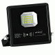 Προβολέας led smd super slim 50W 230V 6000k ψυχρό λευκό φως 5500lm με αισθητήρα κίνησης μικροκυμάτων