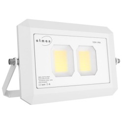 Προβολέας led SMD super slim 100W 230V 3000k ενδιάμεσο φως 11000lm στεγανός IP66