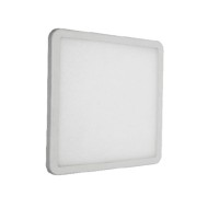 Φωτιστικό οροφής Led slim panel χωνευτό τετράγωνο 9W 4000k ενδιάμεσο λευκό φως 710lm δέσμης 120°