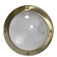 Φωτιστικό πλαφονιέρα αντικέ για λάμπα GX53 230V στρογγυλό αλουμινίου στεγανό IP54