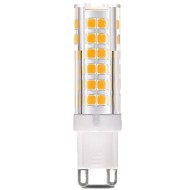 Λάμπα LED G9 κεραμική 7W 230V AC 3000k θερμό λευκό φως 520lumen γωνία θέασης 360°
