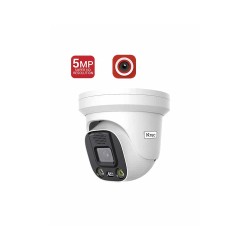 IP Dome κάμερα H.265 ART-IP-D5AI με AI λειτουργίες & Alarm Out
