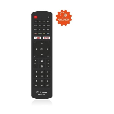Υβριδικός Δορυφορικός Δέκτης & IPTV TV Box FOBEM VISION S H618 DVB-S2 4GB RAM 32GB ROM 6K Dual WiFi Voice Remote