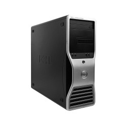 DELL PC Precision T5400 Tower, Refurbished Grade A Repainted, E5440, 4GB, 320GB, ATI FireGL V3600, DVD, FreeDOS