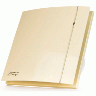 Εξαεριστήρας μπάνιου Φ100 S&P SILENT 100 CHZ IVORY DESIGN-4C 8W 85m³/h με χαμηλή στάθμη θορύβου 26.5dB Εξαεριστήρας μπάνιου Φ100 S&P SILENT 100 CHZ IVORY DESIGN-4C 8W 85m³/h με χαμηλή στάθμη θορύβου 26.5dB