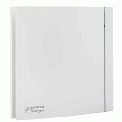 Εξαεριστήρας μπάνιου S&P 29w SILENT DESIGN 300 CHZ Φ150 με ρυθμιζόμενο υγροστάτη και χρονοδιακόπτη 1-30min