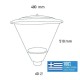 Κεφαλή ION LED 29,6W θερμό φως 3000K 3900lm IP66 για κολώνες φωτισμού πλατειών & πεζοδρομίων με φωτομετρική καμπύλη τύπου ST