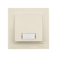 Μπουτόν επιγραφής Mono Electric κρεμ σειρά Despina