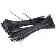 Δεματικά καλωδίων El-tech FT16025V 160x2,5 μαύρα συσκευασία 100 τμχ.