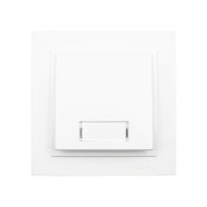 Μπουτόν επιγραφής Mono Electric σειρά Despina λευκό