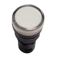 Ενδεικτική λυχνία led AD22-16DW πόρτας πίνακος 230V Φ16mm λεύκη Xindali