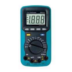 Ψηφιακό πολύμετρο EM5510 5 σε 1 με έλεχγο θερμοκρασίας - υγρασίας & φωτεινότητας