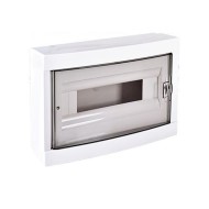 Πίνακας επίτοιχος με πόρτα 1 σειράς 12 modules MD9306 IP40 για ηλεκτρολογικές εγκαταστάσεις 