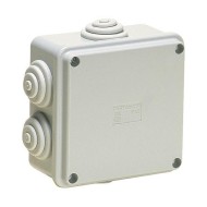 Κουτί διακλάδωσης εξωτερικό MARLANVIL 005 100x100x50mm στεγανό IP65 τετράγωνο