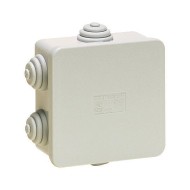 Κουτί διακλάδωσης εξωτερικό MARLANVIL 003 80X80X45mm στεγανό IP44 τετράγωνο