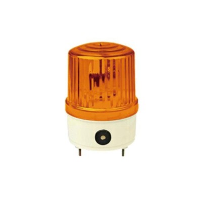 Φαροσειρήνα LED LTE-5121J 24V DC 90dB 177mm IP45 κίτρινο