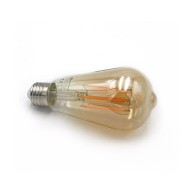 Διακοσμητική λάμπα led filament αβοκάντο μελί E27 ισχύος 8W 230V 2200k θερμό  φως 720Lm