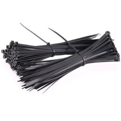 Δεματικά καλωδίων El-tech FT14036V 140x3.6 μαύρα συσκευασία 100 τμχ.