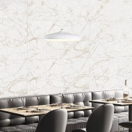 Φωτιστικό LED κρεμαστό μονόφωτο 18W με δυνατότητα επιλογής φωτός 3 CCT σε λευκό χρώμα με διάσταση 250Χ1800mm
